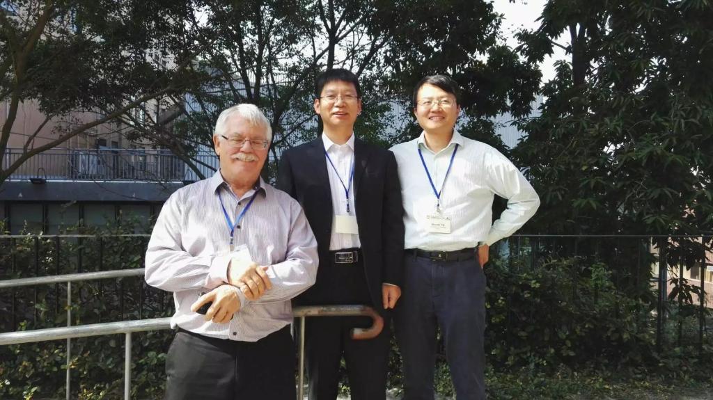 刘建军与Maurice合影