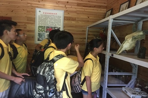 参观大水沟保护站