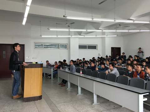 刘俊宏学长发言