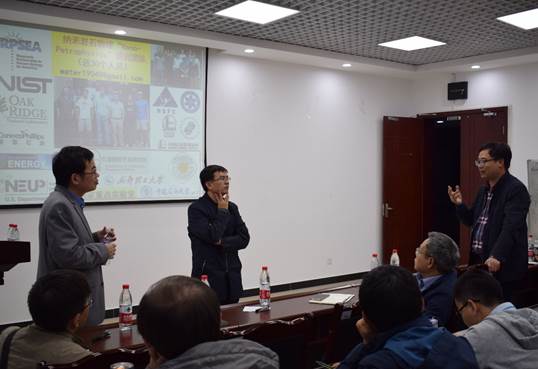 美国德克萨斯大学阿灵顿分校胡钦红教授来校交流与合作