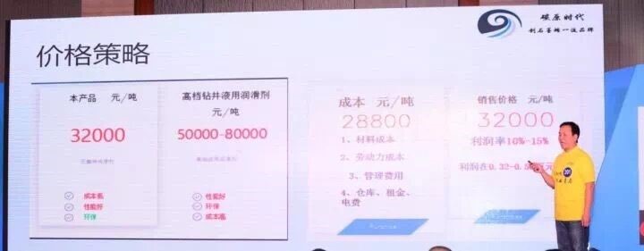 图2 “钻井用石墨烯润滑剂”项目路演