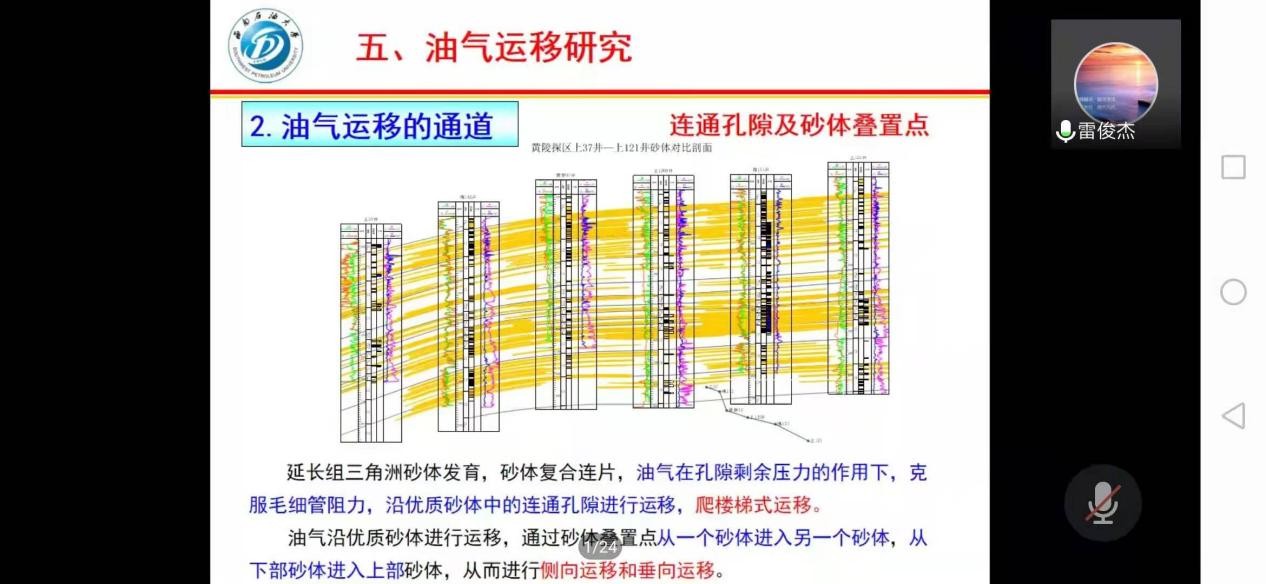 雷俊杰博士进行汇报