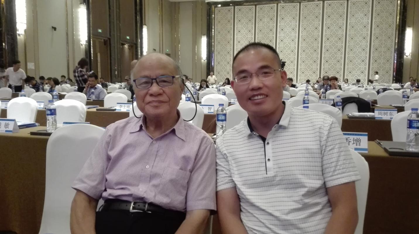 李桂东副主任拜会倪维斗院士