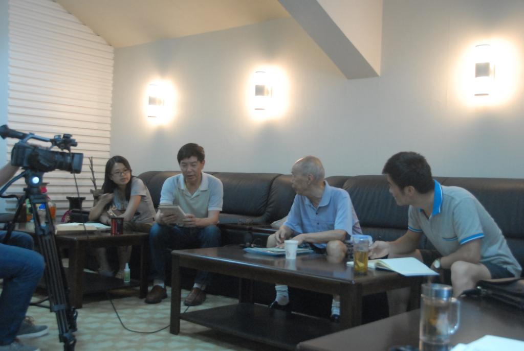 采访原高教研究室主任陈建雄同志