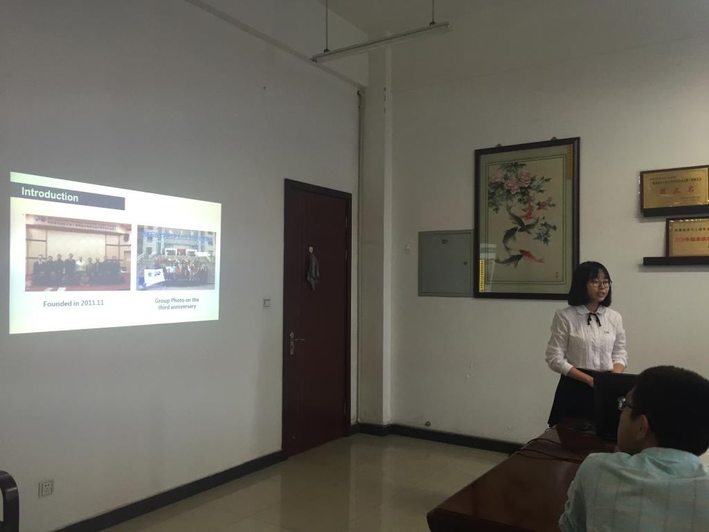 SPE代表吴佳丽同学介绍分会